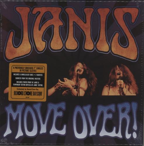 ジャニス・ジョプリン ／Move Over レコード Move Over : Janis Joplin
